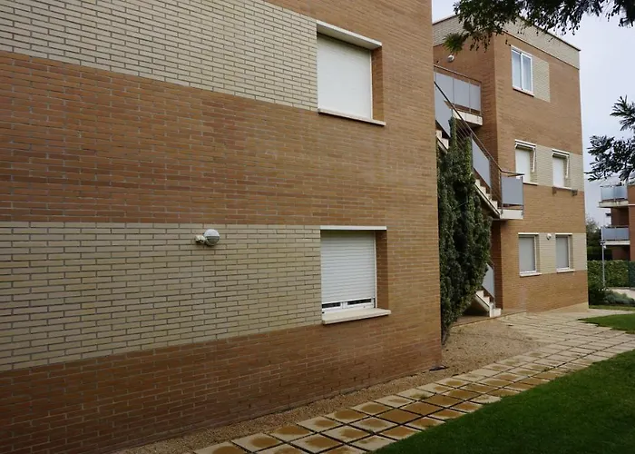 Lägenhet Encantador Familiar 4 Px Con Terraza, Parking Y Wi-fi En *